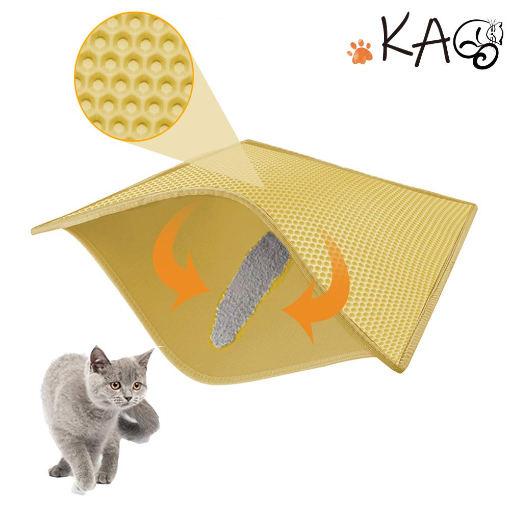 double layer litter mat