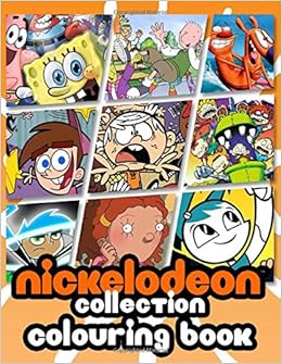 Nickelodeon Collection Colouring Book 90 S Nick Colouring Books