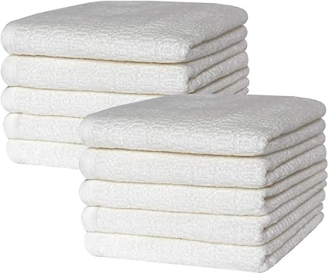 Amazon やさしい暮らし フェイスタオル 泉州タオル 10枚セット まとめ買い オーガニックコットン 綿100 日本製 薄手 無地 29 80 ホワイト フェイスタオル ホーム キッチン オンライン通販