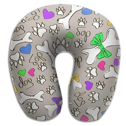 Amazon Com Lhsf72sfp Pattern Of Dogs Paws And Bones Comfortable