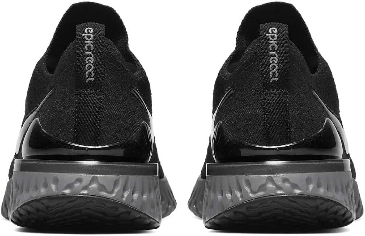 nike epic react black womens