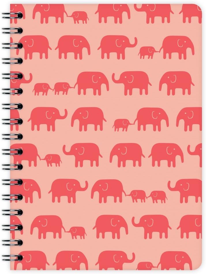 Etmamu 622 Notebook Elephant A6 60 Sheets Graph Paper