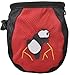 AMC(TM) Climbing Panda Compact Chalk Bag with Belt, 337_Red