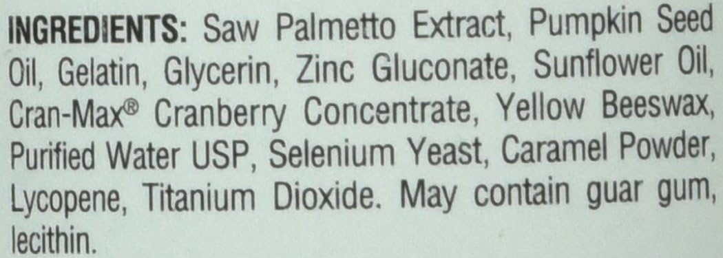 Trunature Saw Palmetto Prostate Health Complex with Zinc, Lycopene, Pumpkin Seed, 1.8 Pound: Health & Personal Care