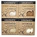 Goat Milk Soap - Women's Favorites Sample Set - 4 Bars - Honey Oatmeal, Pear Cider, Sweetwater & Lavender