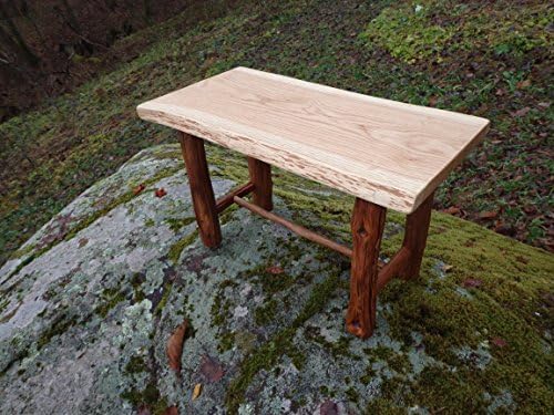Rustic Bench, Natural Branch Chair, Live Edge Stool, Kids Stool, Natural Stool, Hall Stool, Farm Milking Stool, Oak Furniture, Step Stool