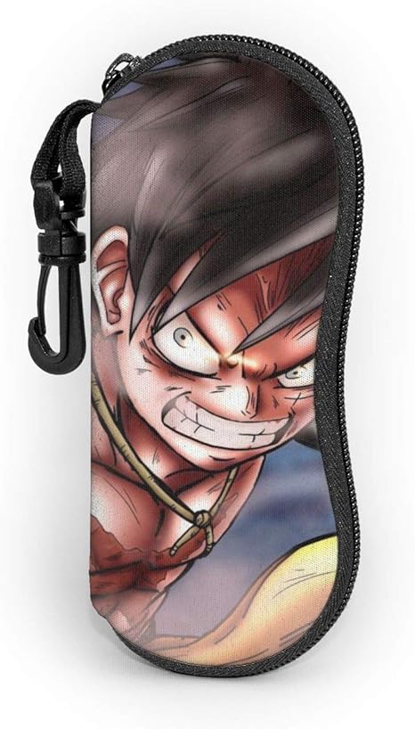 Amazon Co Jp メガネケース フック付き 軽量 コイン お小遣い 収納ケース おしゃれ 高級 男女兼用 One Piece ワンピース ルフィ柄 ホーム キッチン