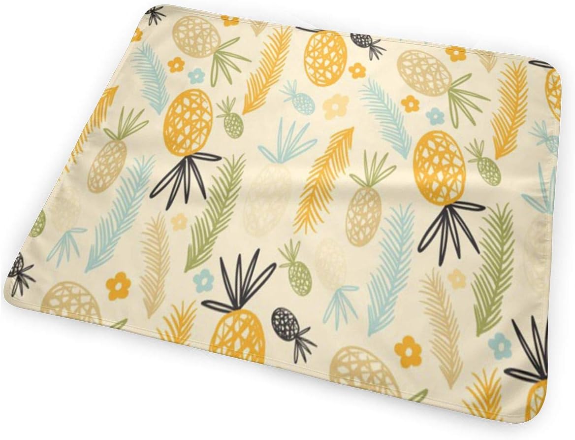 pineapple changing mat