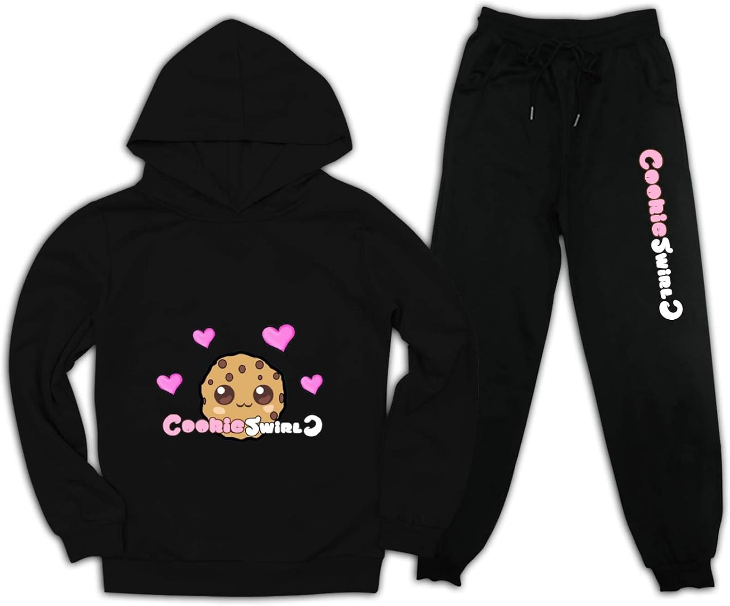Cookie Swirl C Games Hoodie and Sweatpants 2 Piece Pullover Track Suit