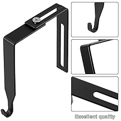 Amylove 8 Pcs Adjustable Cubicle Hanger Universal