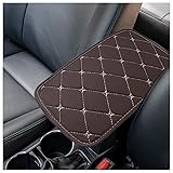 KIFIDAN Center Console Cover,Comfortable PU Leather