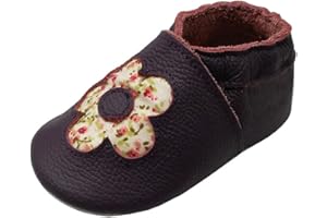 YIHAKIDS Soft Sole Baby Girls Boys Shoes Infant Toddler Leather Moccasins Slippers First Walker Crib Shoes Unisex