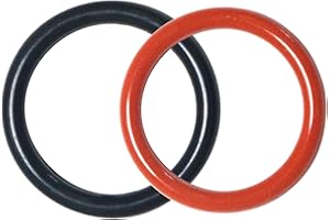 HIHIAV 926-157 for Honda Pilot Power Steering Pump Oring Accord CR-V CRV Civic Element Odyssey Ridgeline Hight Pressure Hose Inlet&Outlet O-Ring,Acura CL MDX RDX RL RSX TL 91345-RDA-A01 91370-SV4-000 2PCS