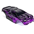 SummitLink Custom Body Muddy Purple Over Black Style Compatible for e-Revo Mini 1/16 Scale RC Car or Truck (Truck not Included) ERMN-BP-01