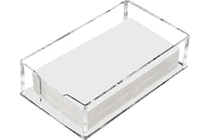 Fengzhe Acrylic Guest Towel Napkin Holder, Clear Bathroom Paper Hand Towels Storage Tray, Disposable Paper Towel Holder for B