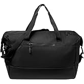 MERCER+METTLE Weekender Duffel | Expandable Carry On Luggage Bag for Travel, Durable Construction, Quick Release Buckles