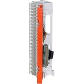 ICC 66 Punch Down Block, Prewired 25-Pair Female Telco, 89D Bracket | Hinged cover included, telephone system termination, UL 94V-0 plastic housing, rear cable routing, 22 AWG conductors