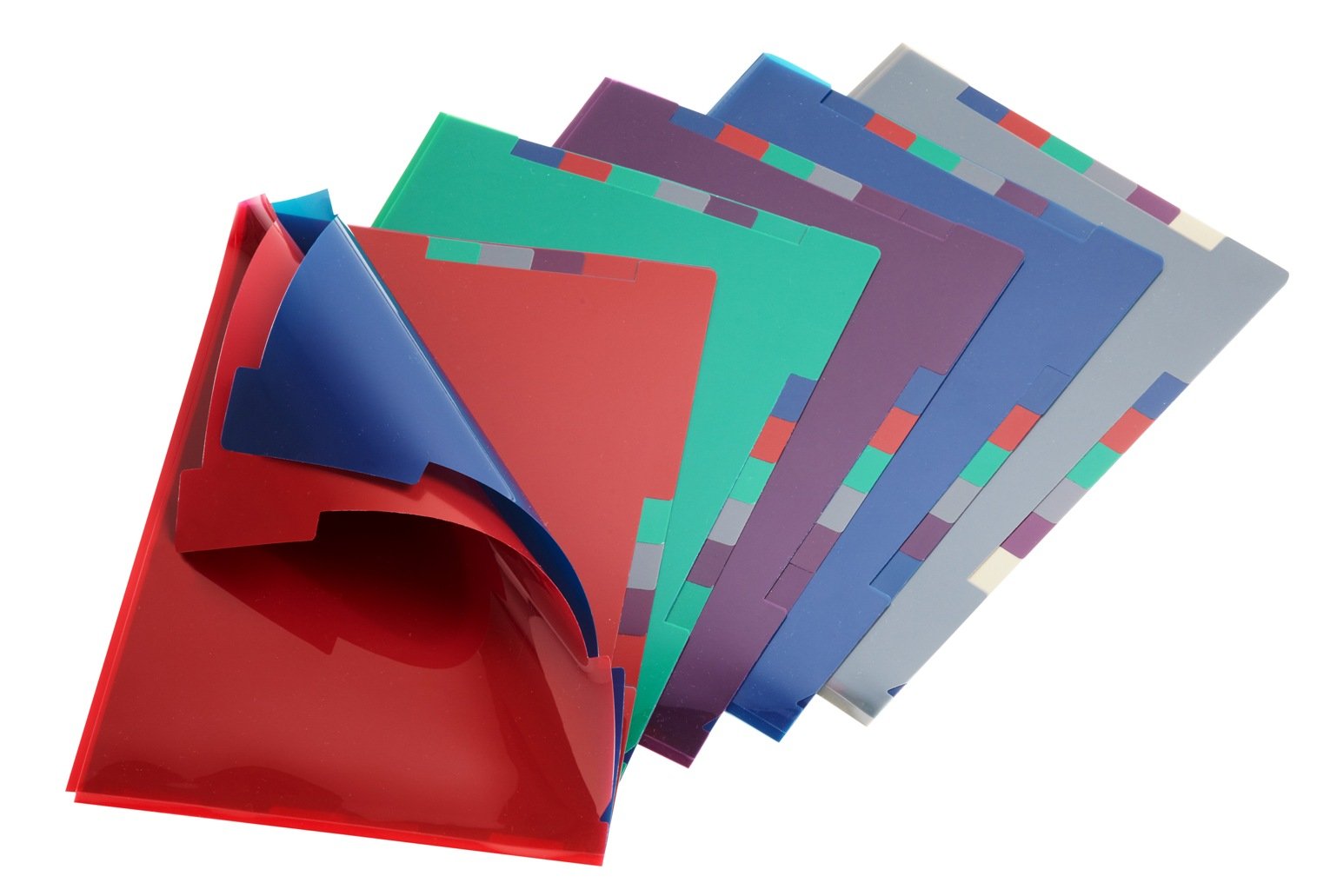 Snopake A4 5-Part Fusion VariFile [Pack of 5] High Capacity Multi-Part File [15700]