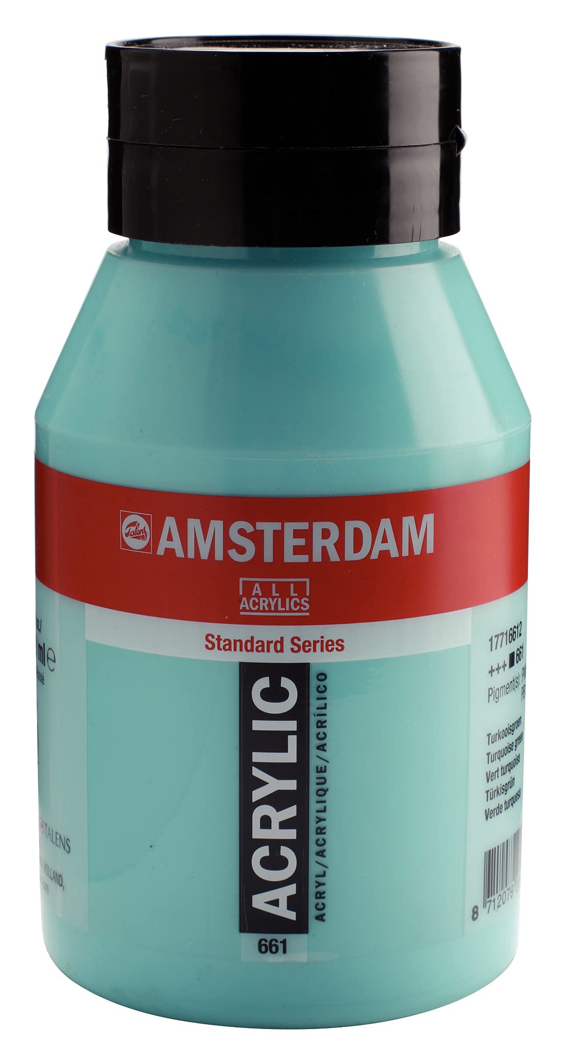 Amsterdam Standard Series Acrylic Jar 1000ml Turquoise Green 661 (17716612)