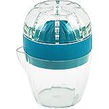 Mini Fruit Juicer Household Blend-er Orange Vegetable Carrots Mangoes Portable Juicer Slow Masticating Juicer (Blue, One Size