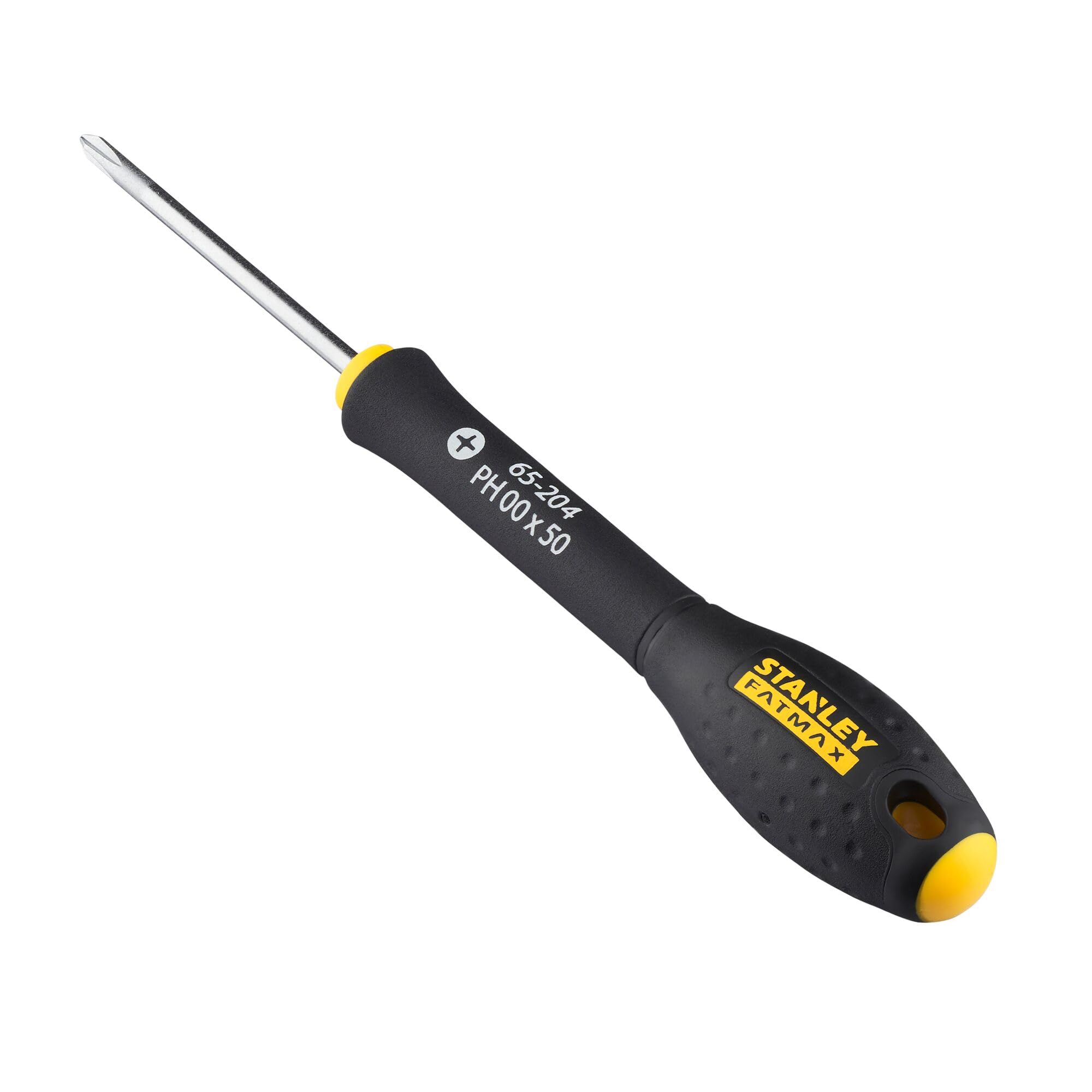Stanley 0-65-204 Fat Max Screwdriver Phillips Ph00X50Mm-Black And Yellow