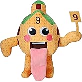 Partymelon Esok Sekolah Plush 10" Italian Brainrot Plush Meme AI-Crafted Stuffed Figure Pillow for Video Game Fans Room Decor
