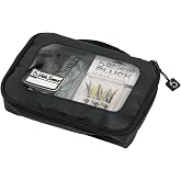 6th Sense Bait View Tackle Bag, Black, Small | Clear viewing panel with dual zipper pulls for quick bait access