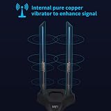 Nelawya Dual Band 8dBi WiFi Antenna RP-SMA 2.4/5.8GHz Magnetic Base view 3