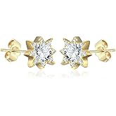 Sterling Silver Stud Earrings Dainty Mini Bar, Lightning Bolt, Moon, Star, Starburst, Trio Studs, 3 Colors Available