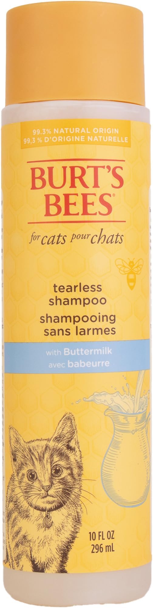BURT'S BEES FOR PETS Kitten Tearless Shampoo with Buttermilk 10 Fl Oz