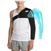 ComfiTECH Reusable Shoulder Arm Ice Pack Wrap for Pitcher &amp; Recovery, S | Flexible Gel Ice Pack for Shoulder &amp; Elbow &amp; Arm Cooling, Adjustable Arm Cold Sleeve for Throwing Athletes &amp; Muscle Comfort