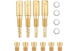 Hulyxayfave Carburetor Jet Kit Fit for Yamaha Raptor 660R YFM660R 2001-2005 14pcs Multi Stage Main Pilot Jet Kit