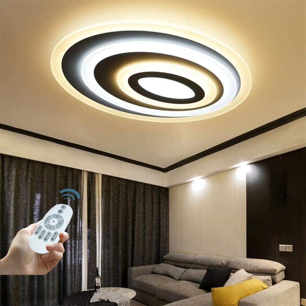 FAZRPIP LED Deckenleuchte Rund - Dimmbar Mit 3 Farbtemperaturen 24W/36W/48W