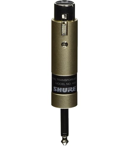 Parts Express XLR Female To 1/4â³ Male Line Matching Transformer 6â³ Cord