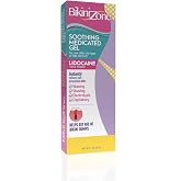 Bikini Zone Medicated After Shave Gel with Lidocaine, 1 Oz, 1 Pack | 2% lidocaine HCl to help soothe skin post-shave. Cooling sensation to refresh skin. Helps prevent razor bumps &amp; redness.
