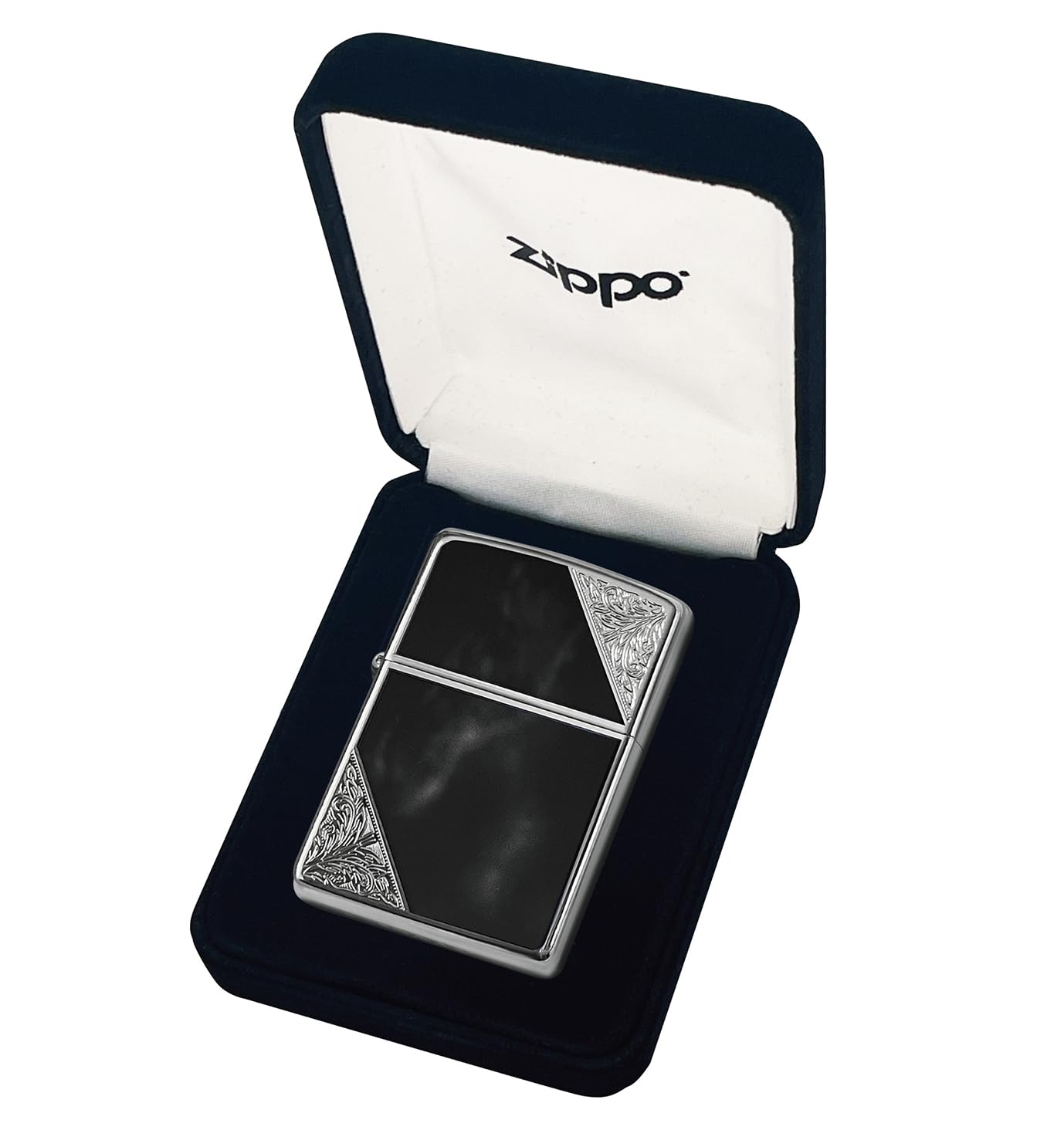 ZIPPO Zippo Premium Box Included, Cereal, Limited Edition Arabesque (Black)