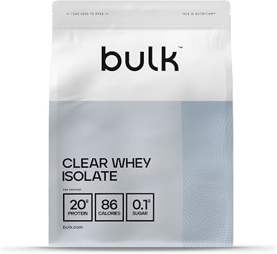 Bulk Clear Whey Isolate Strawberry Watermelon 20g Protein 86 Cal 500g