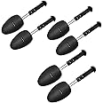 Airdminystion 3 Pairs Practical Adjustable Length Shoe Tree Shoe Stretcher Boot Holder Shaper Support for Men