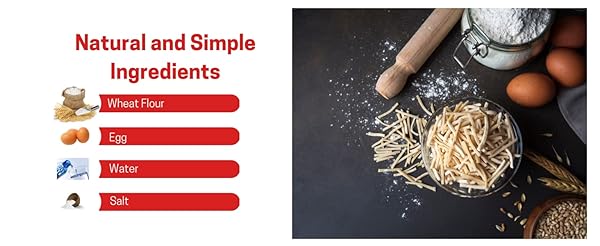 KRAL TRADITIONAL TURKISH EGG NOODLES (ERIŞTE) 250G, NON-GMO, HIGH PROTEIN BEST NOODLE, ALTERNATIVE FOR KLUSKI, FETTUCCINI, TAGLIATELLE, READY FOR COOKING