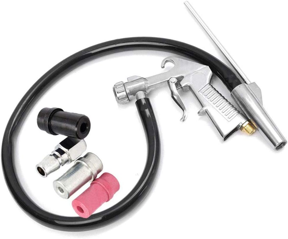 SUNJULY 7 Pcs Abrasive Air Sand Blasting Gun Kit for Sand Glass Surface