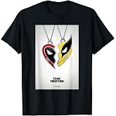 Marvel Studios Deadpool &amp; Wolverine Friends Heart Poster T-Shirt