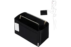 ZTUJO Purse Organizer, Felt Bag Organizer Purse Organizer Insert For Speedy, Neverfull, Graceful, Neverfull,Tote, Handbag,Shaper