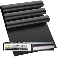 Nonstick Oven Liner for Bottom of Electric,Gas,Toaster & Microwave Ovens - 500 Degree Reusable Oven Protector Liner…