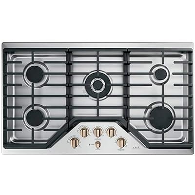 GE CGP95363MS2 36-Inch Gas Cooktop for Modern Kitchens