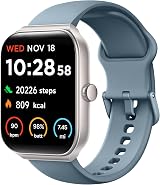 TOOBUR Smart Watch Women Alexa 1.95" Fitness Calls IP68 Waterproof Android iOS