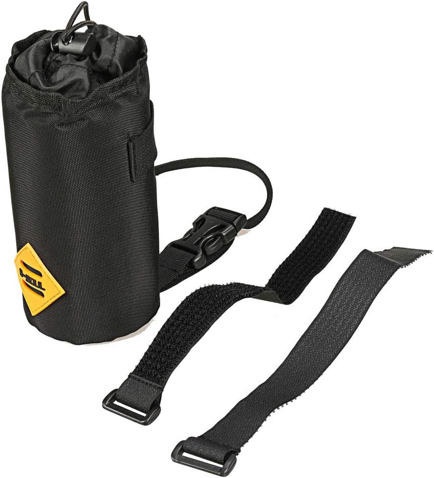 VOANZO Insulated Bike Bag, Triangular Bike Frame & Handlebar Attachment Design, 1.5L, Black - Image 4