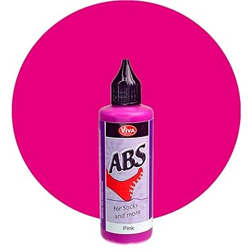 Viva Decor ABS Sock Stop Paint 82ml-Pink
