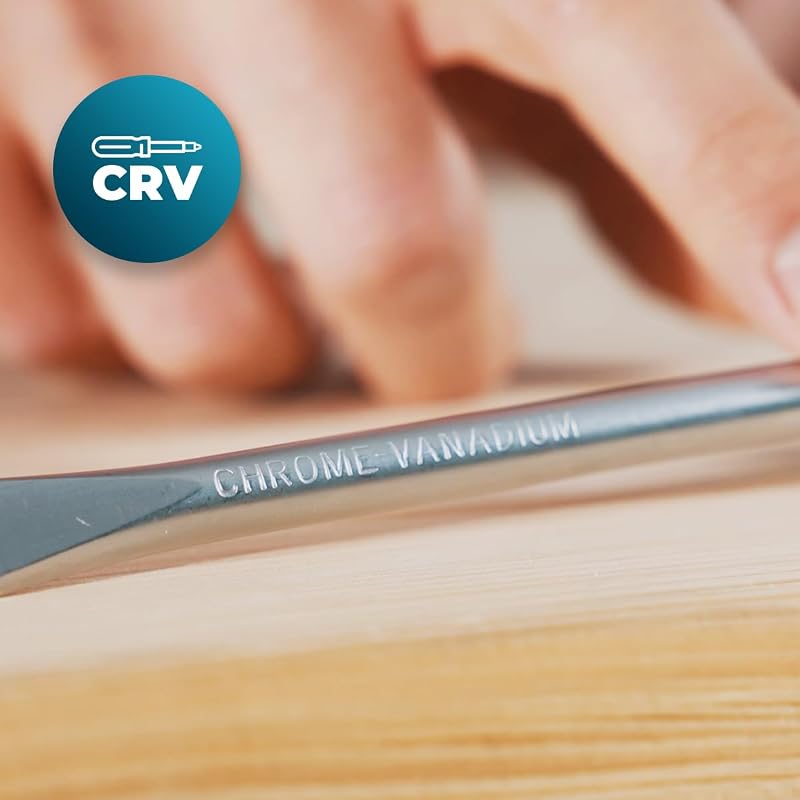 Set Cacciaviti 126 Pezzi HardGyro 1260 Magnetic. Acciaio CR-V, 3 Cacciaviti VDE, 60 Punte S2, Cricchetto, Magnetizzatore, Chiavi a Bussola e Allen, Cercapolo, Supporto Incluso