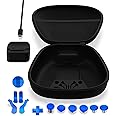 Complete Component Pack for Xbox Elite Controller Series 2 - Accessories Replacement Parts Repair Kit with Storage Case, Charging Dock and Charger Cable, 6 Thumbsticks, 4 Paddles, 1 D-Pad