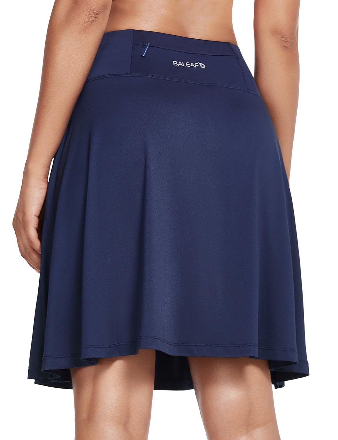 Photo 1 of baleaf Women's Skorts Skirts 20" Knee Length Long Golf Sports Casual Skirts Modest with Pockets Navy Large